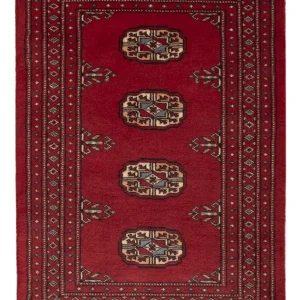 Pakistan teppe - 93 x 63 cm - rød
