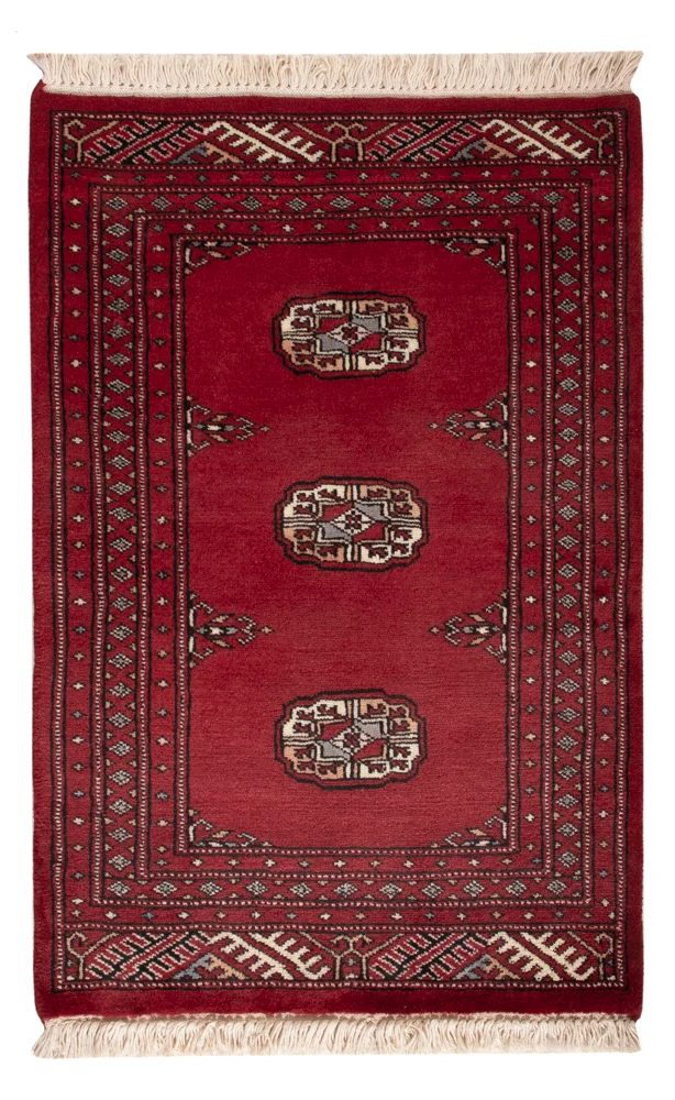 Pakistan teppe - 94 x 64 cm - rød