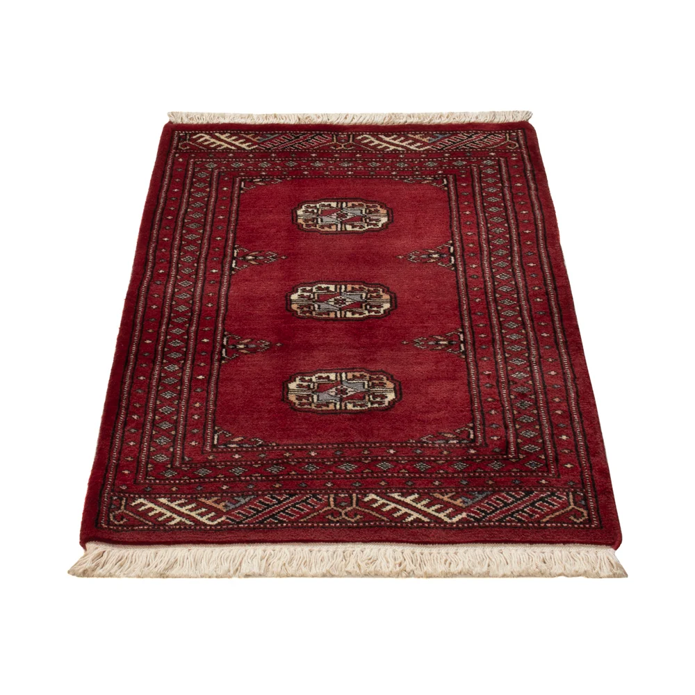 Pakistan teppe - 94 x 64 cm - rød