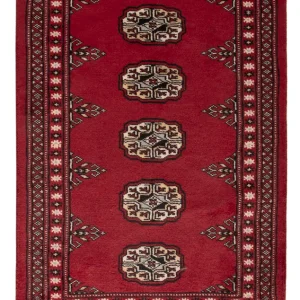 Pakistan teppe - 94 x 61 cm - rød