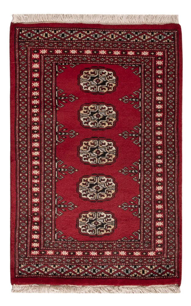 Pakistan teppe - 92 x 60 cm - rød