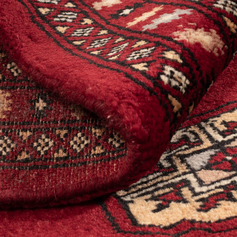 Pakistan teppe - 92 x 63 cm - rød