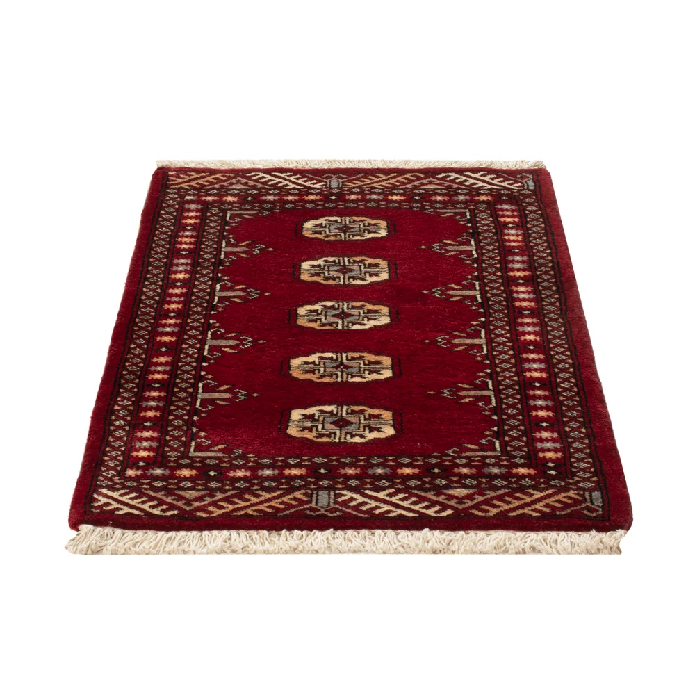 Pakistan teppe - 92 x 63 cm - rød