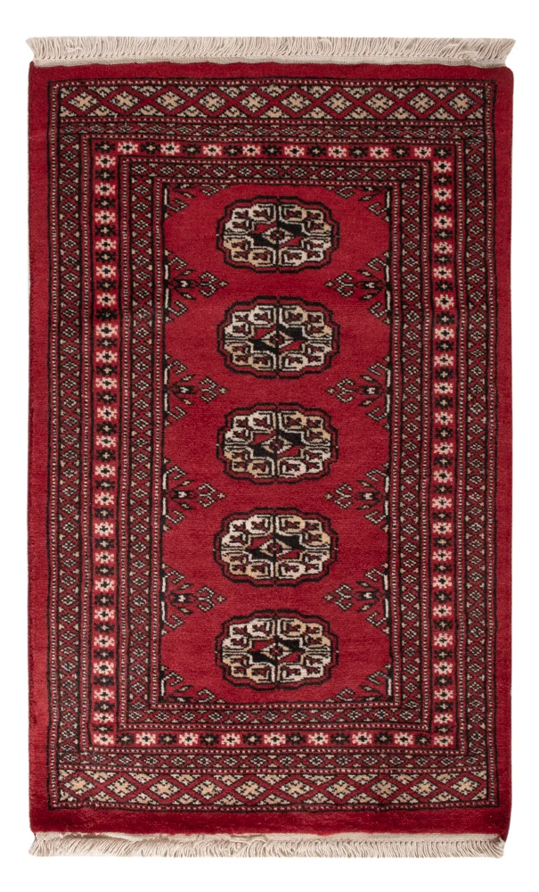 Pakistan teppe - 95 x 62 cm - rød