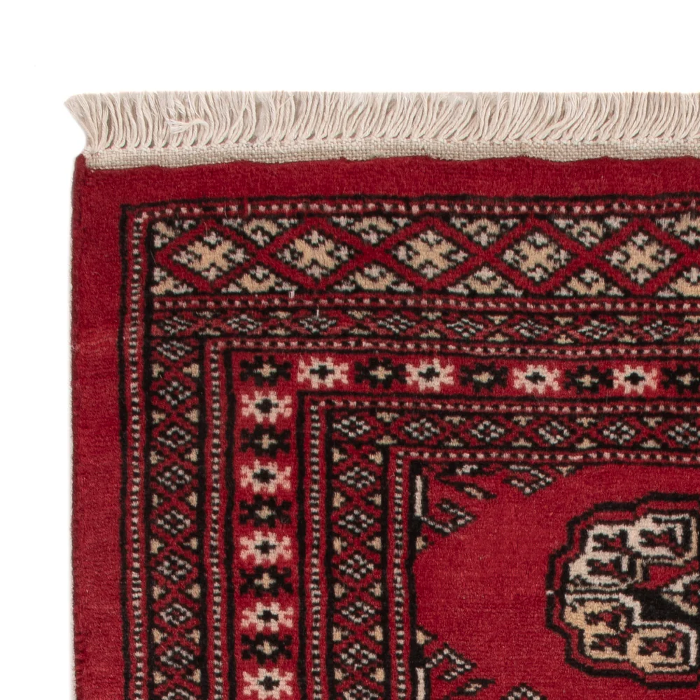 Pakistan teppe - 95 x 62 cm - rød