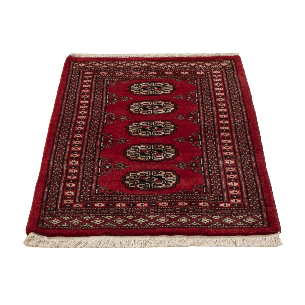 Pakistan teppe - 95 x 62 cm - rød