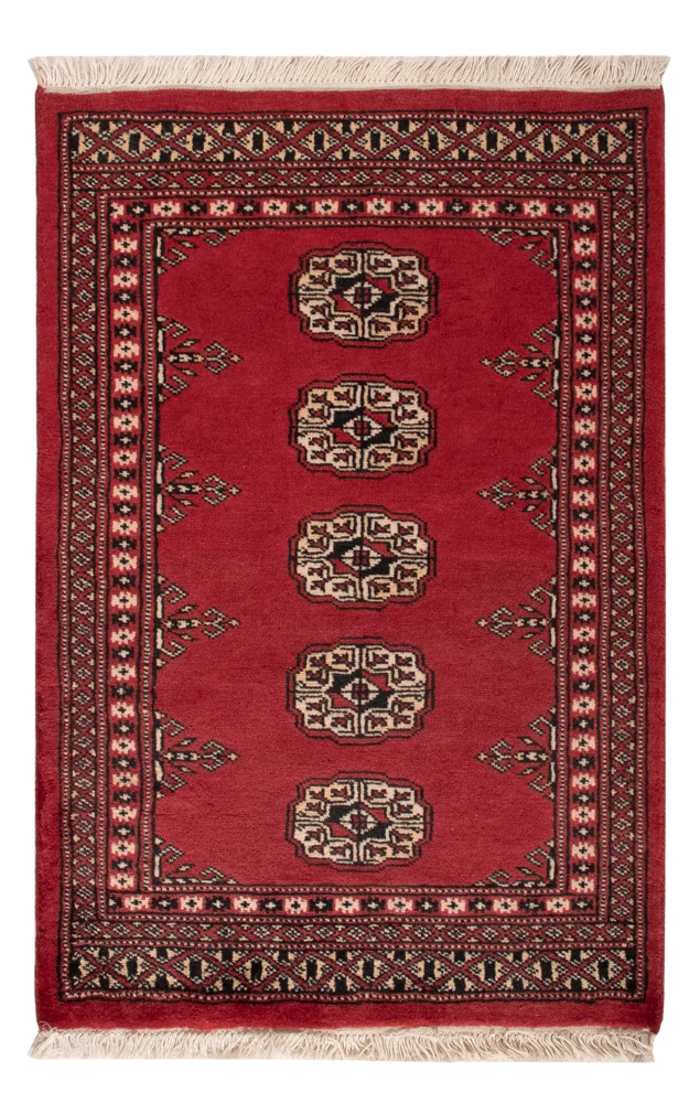 Pakistan teppe - 92 x 61 cm - rød