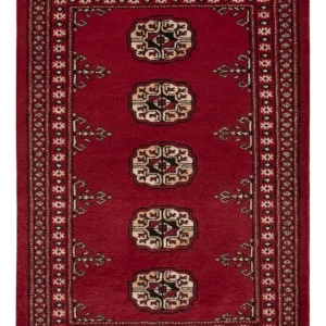 Pakistan teppe - 90 x 61 cm - rød