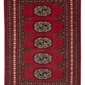Pakistan teppe - 92 x 62 cm - rød