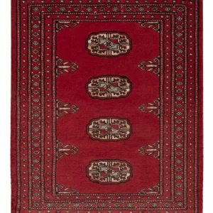 Pakistan teppe - 87 x 64 cm - rød