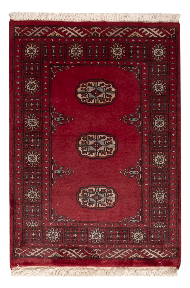 Pakistan teppe - 88 x 64 cm - rød