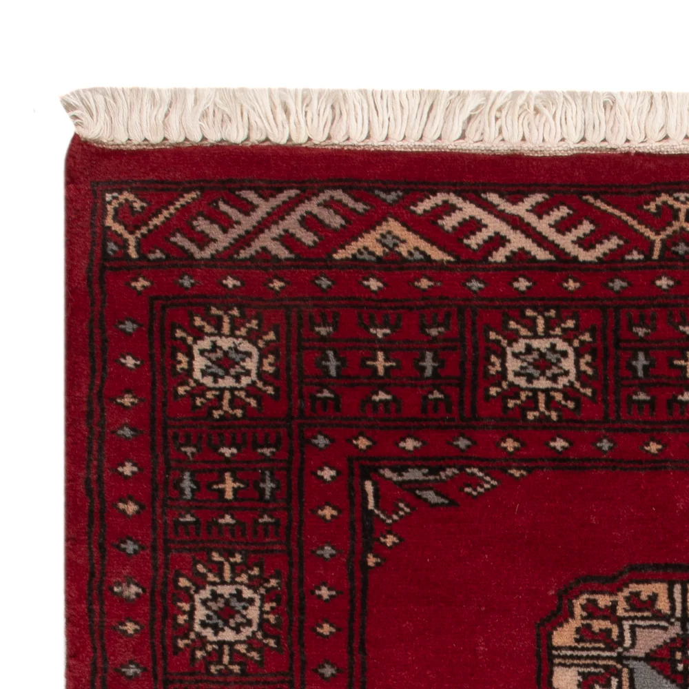 Pakistan teppe - 88 x 64 cm - rød