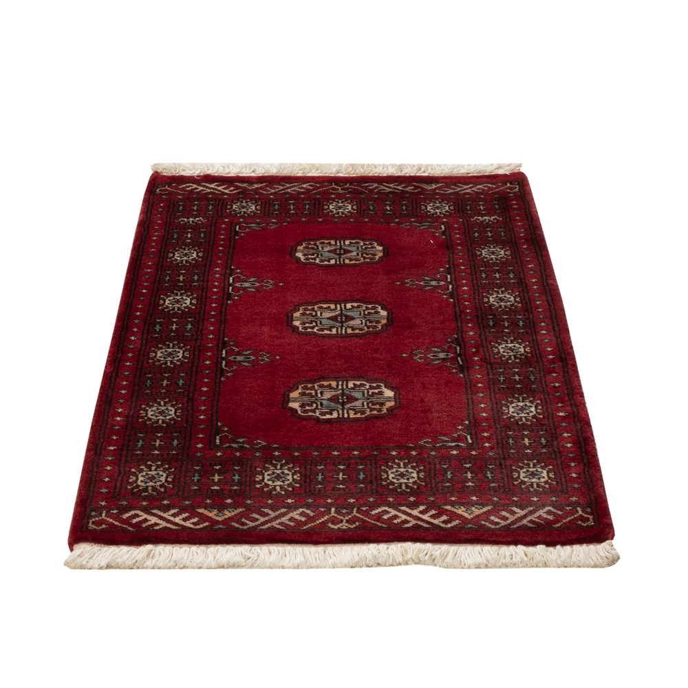 Pakistan teppe - 88 x 64 cm - rød