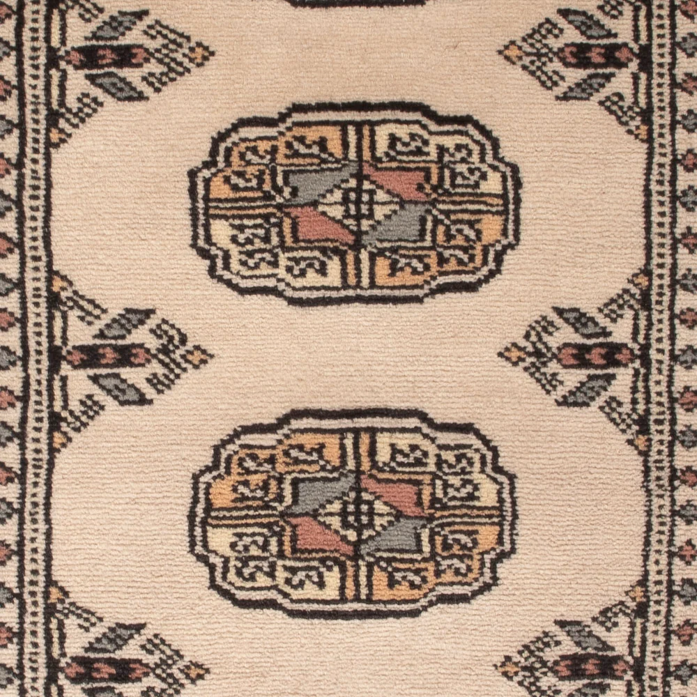 Pakistan teppe - 94 x 62 cm - krem