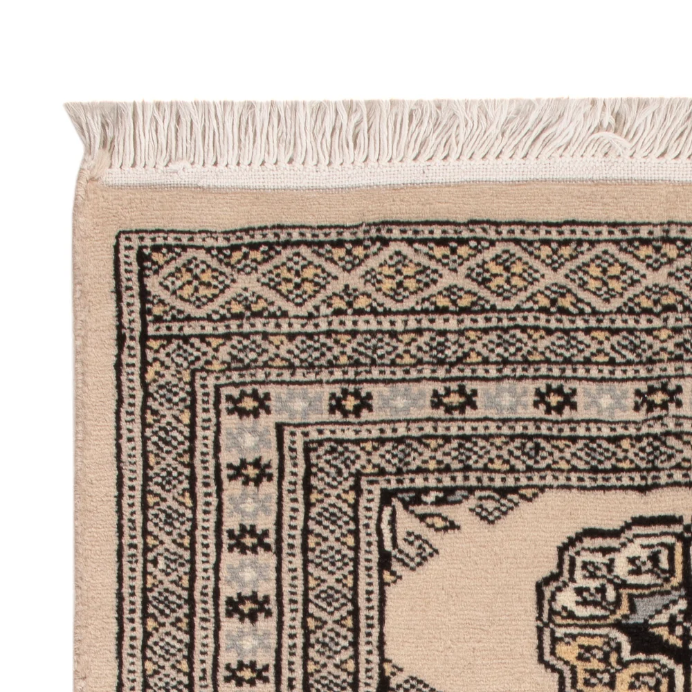 Pakistan teppe - 90 x 62 cm - krem