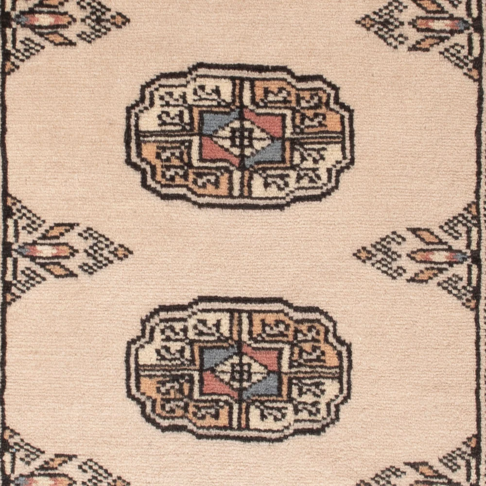 Pakistan teppe - 96 x 63 cm - krem