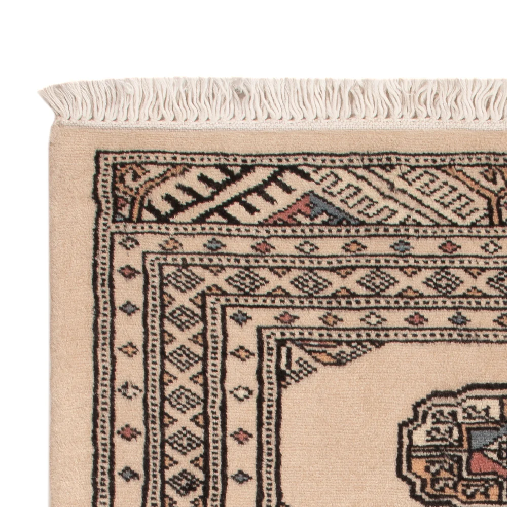 Pakistan teppe - 96 x 63 cm - krem