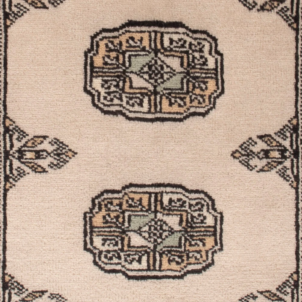 Pakistan teppe - 98 x 63 cm - krem