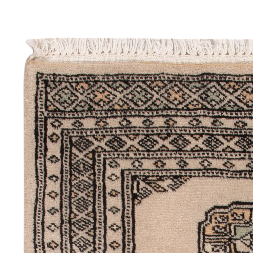 Pakistan teppe - 98 x 63 cm - krem