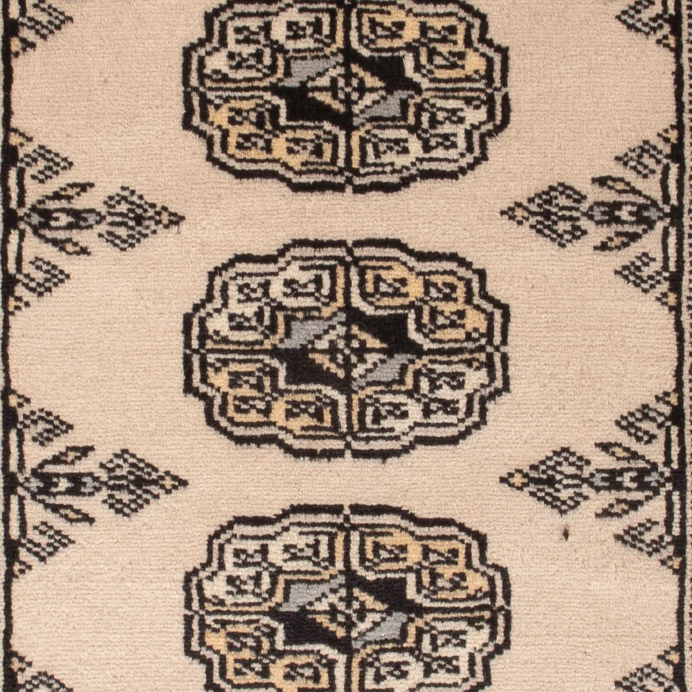 Pakistan teppe - 90 x 61 cm - krem