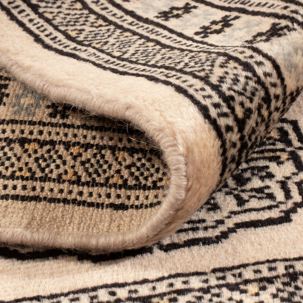 Pakistan teppe - 90 x 61 cm - krem