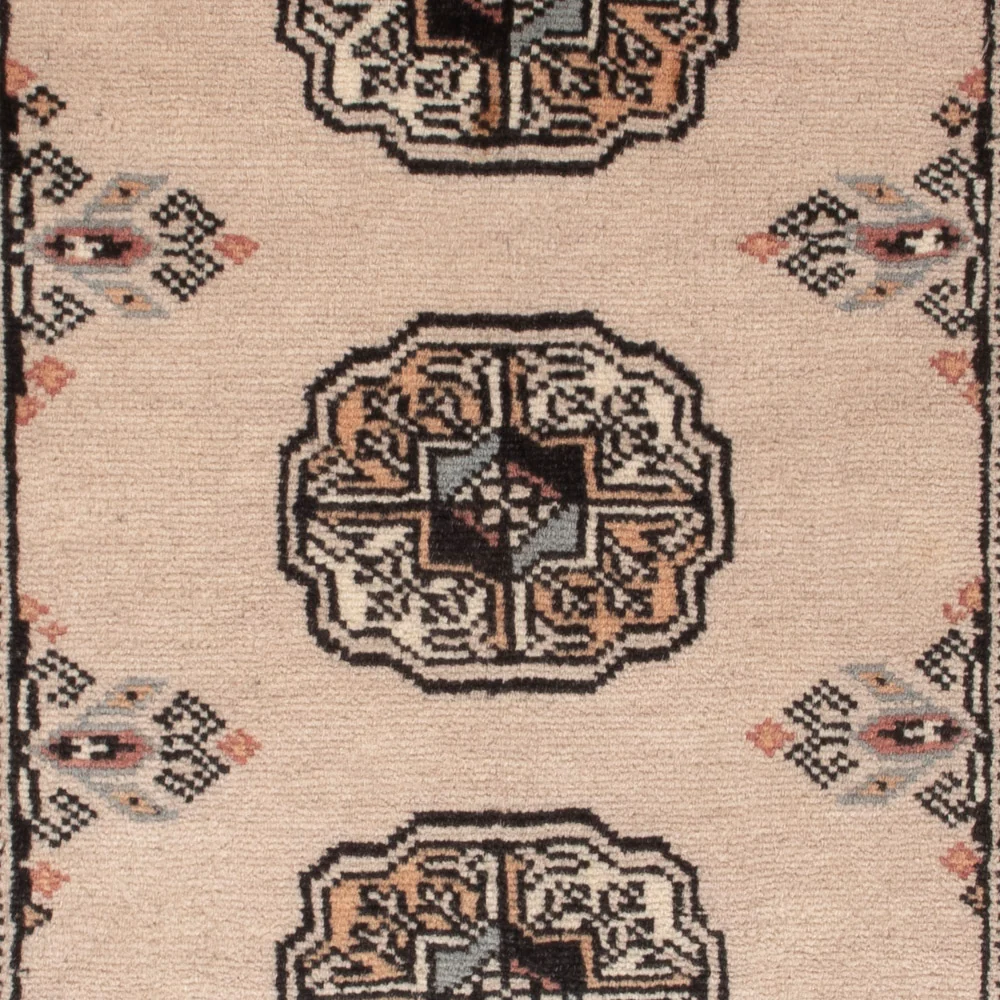 Pakistan teppe - 90 x 60 cm - krem