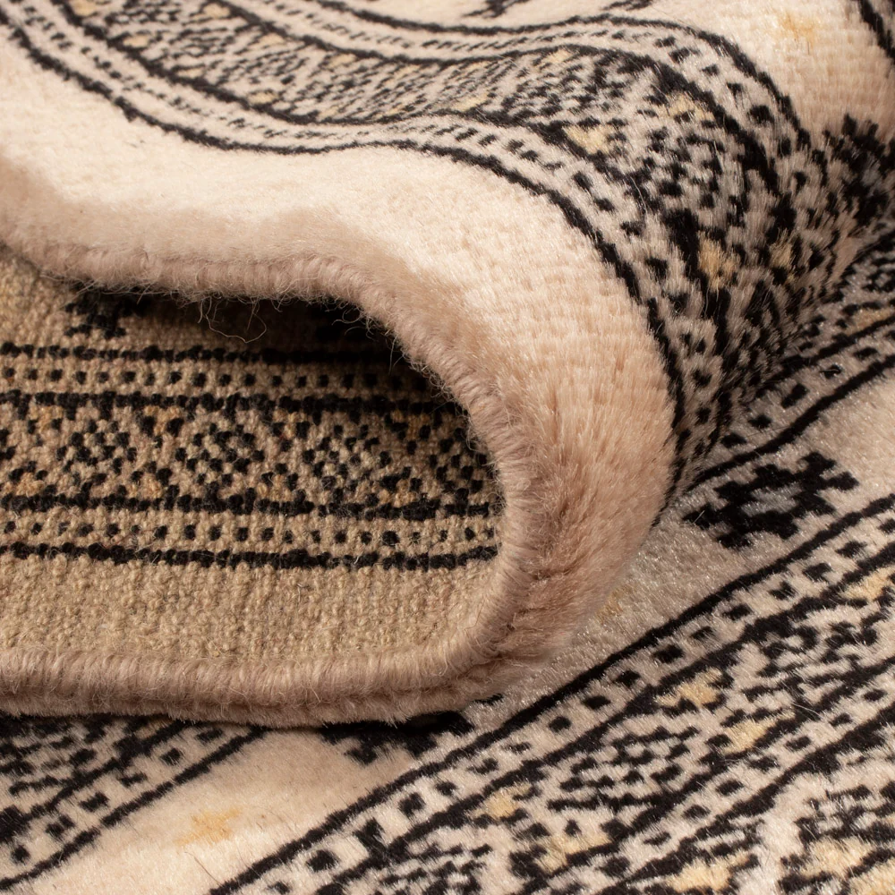 Pakistan teppe - 95 x 63 cm - krem