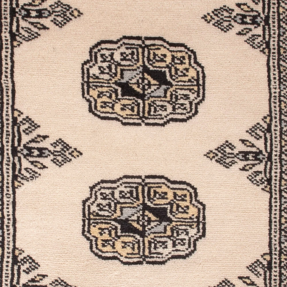 Pakistan teppe - 98 x 61 cm - krem