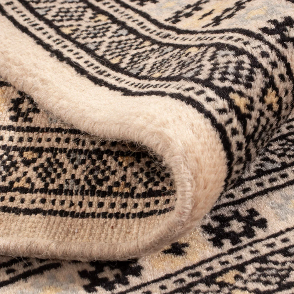 Pakistan teppe - 98 x 61 cm - krem