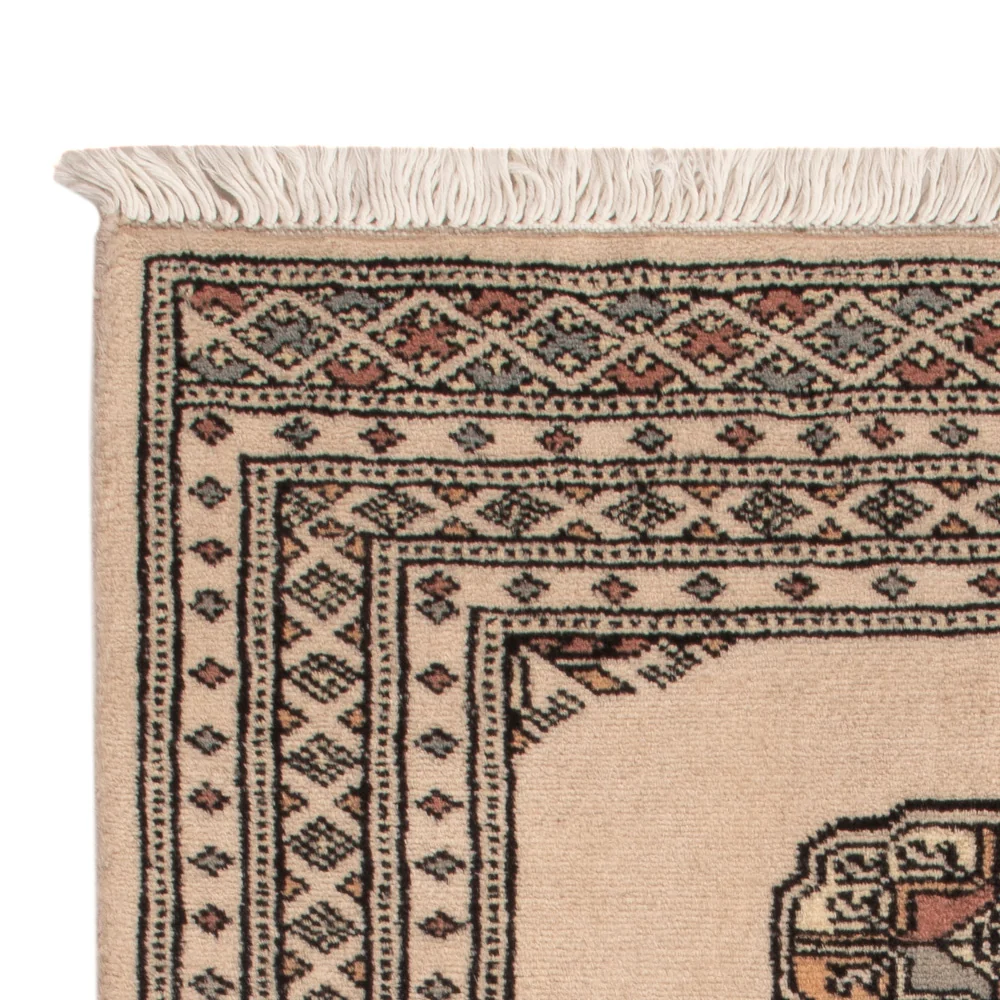 Pakistan teppe - 96 x 60 cm - krem