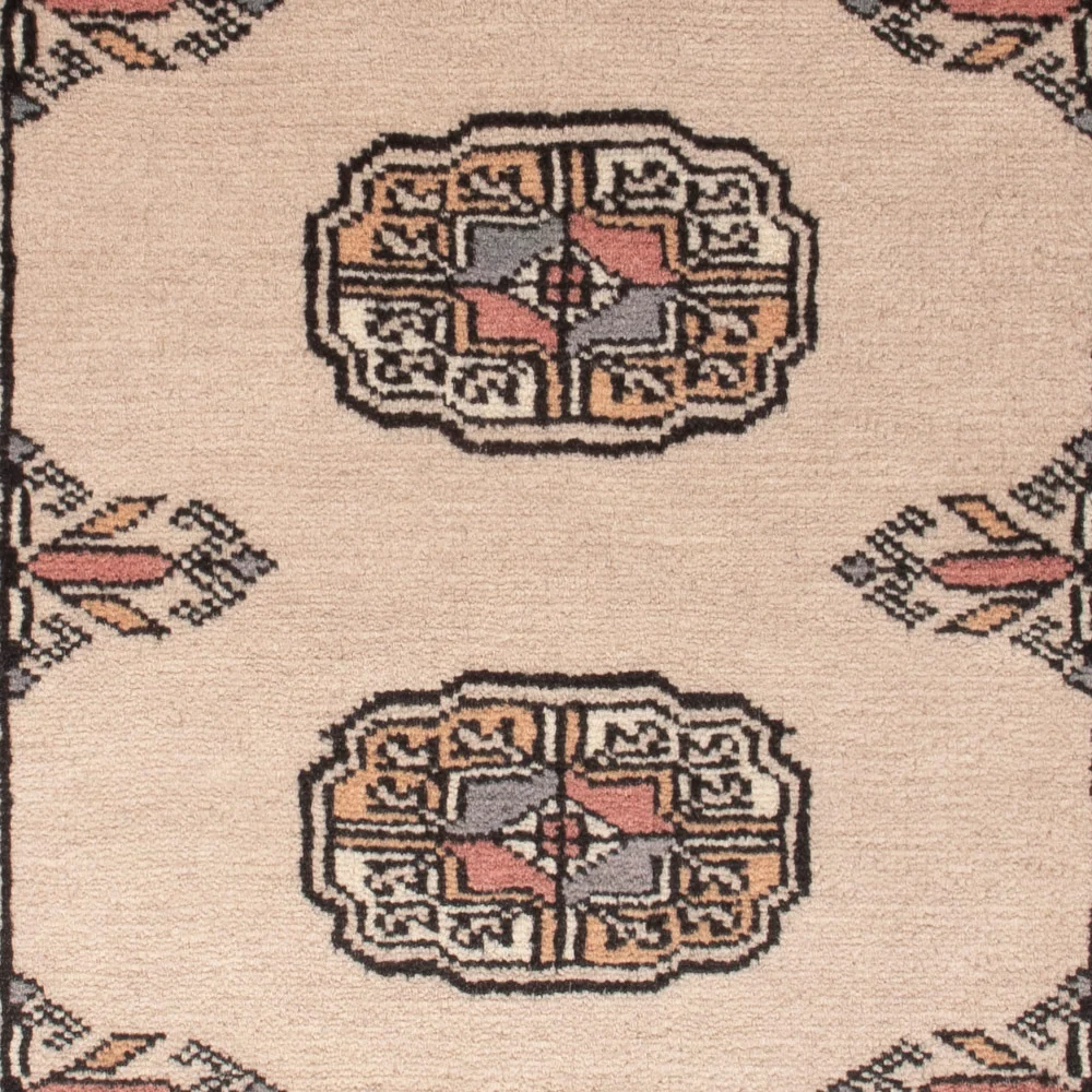 Pakistan teppe - 95 x 62 cm - krem