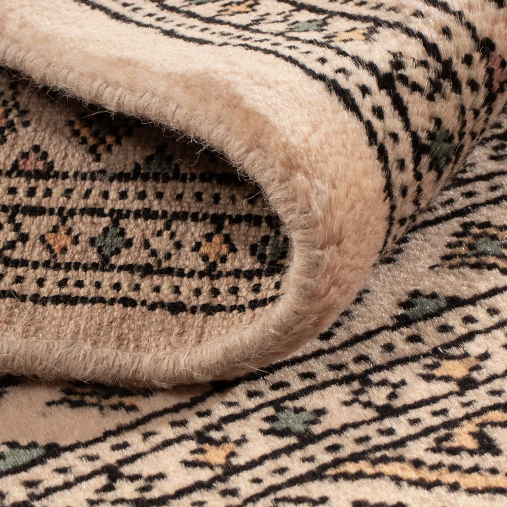 Pakistan teppe - 91 x 65 cm - krem