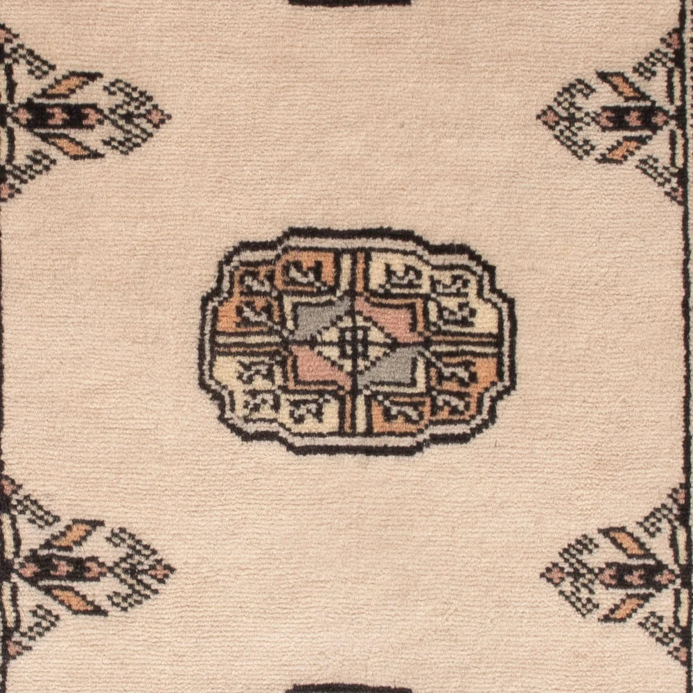 Pakistan teppe - 94 x 62 cm - krem
