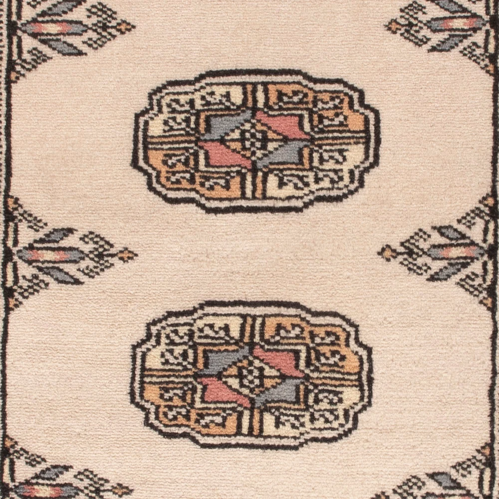 Pakistan teppe - 90 x 61 cm - krem