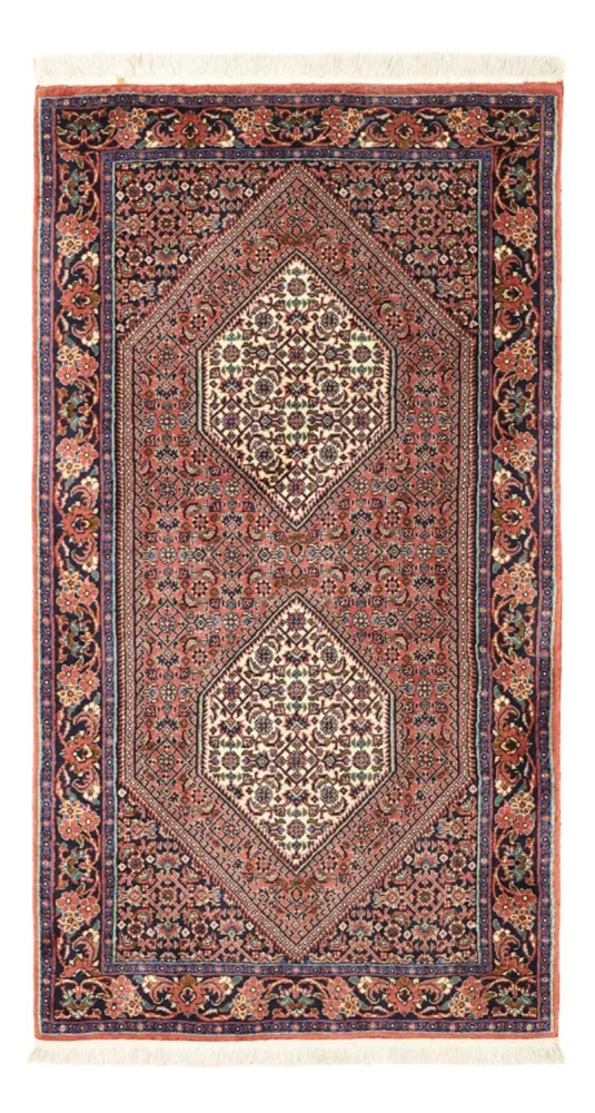 Persisk teppe - Bijar - 130 x 72 cm - rust