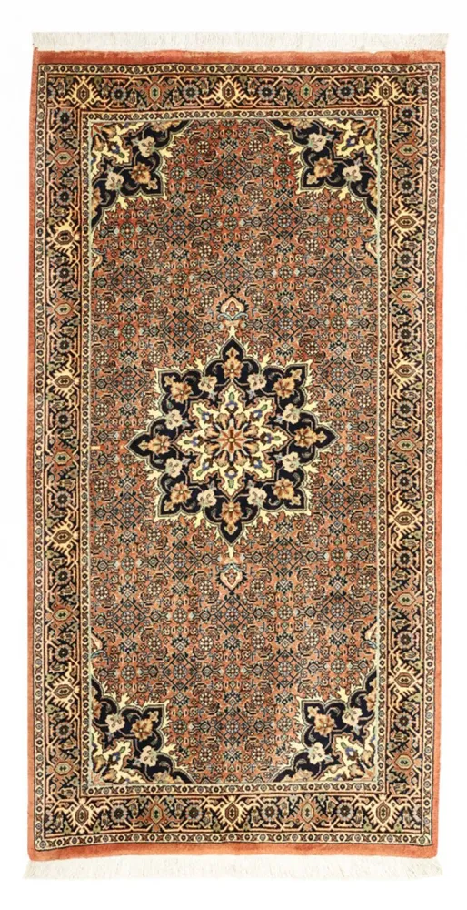 Persisk teppe - Bijar - 133 x 73 cm - mørk beige