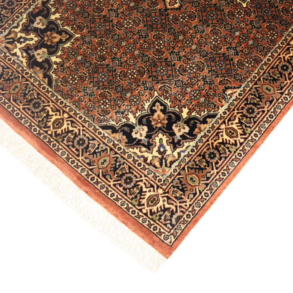Persisk teppe - Bijar - 133 x 73 cm - mørk beige