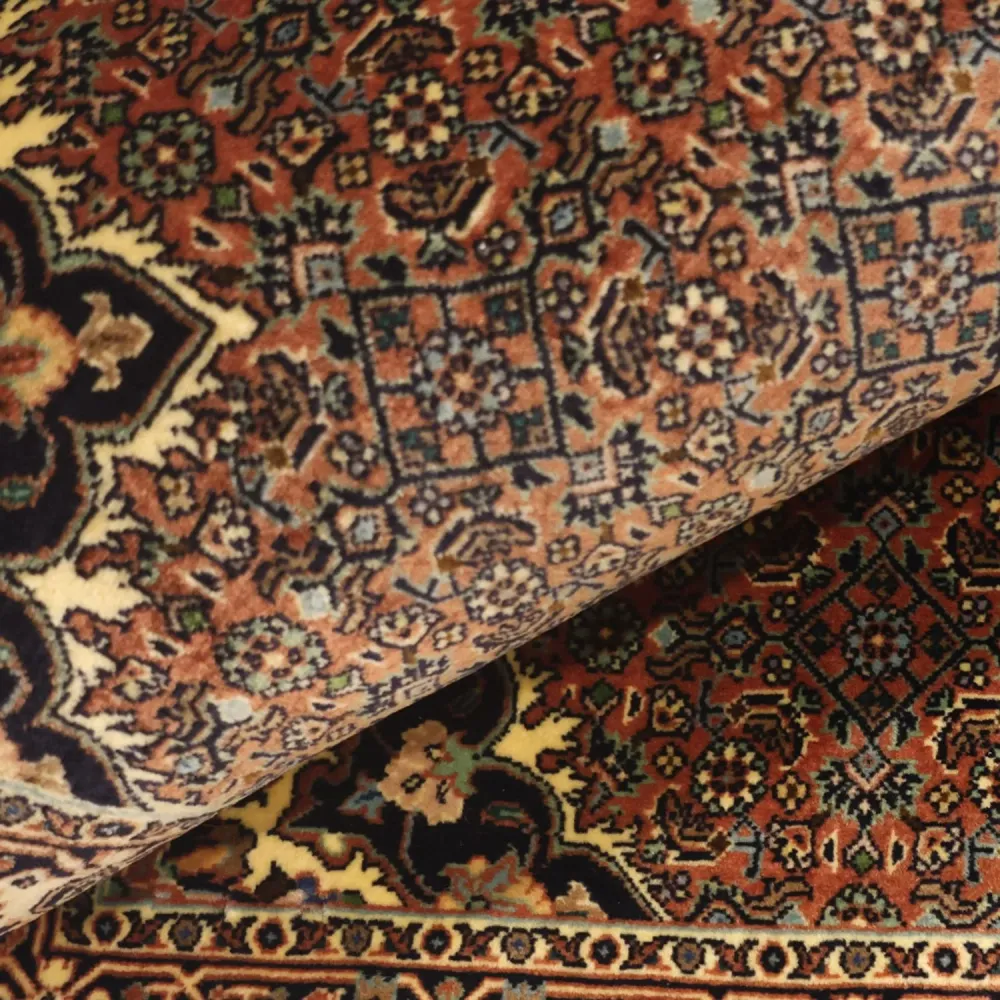 Persisk teppe - Bijar - 133 x 73 cm - mørk beige