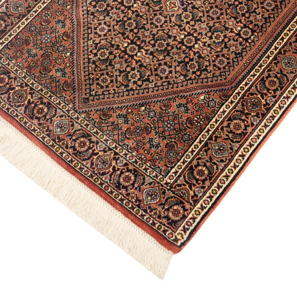 Persisk teppe - Bijar - 134 x 70 cm - mørk beige