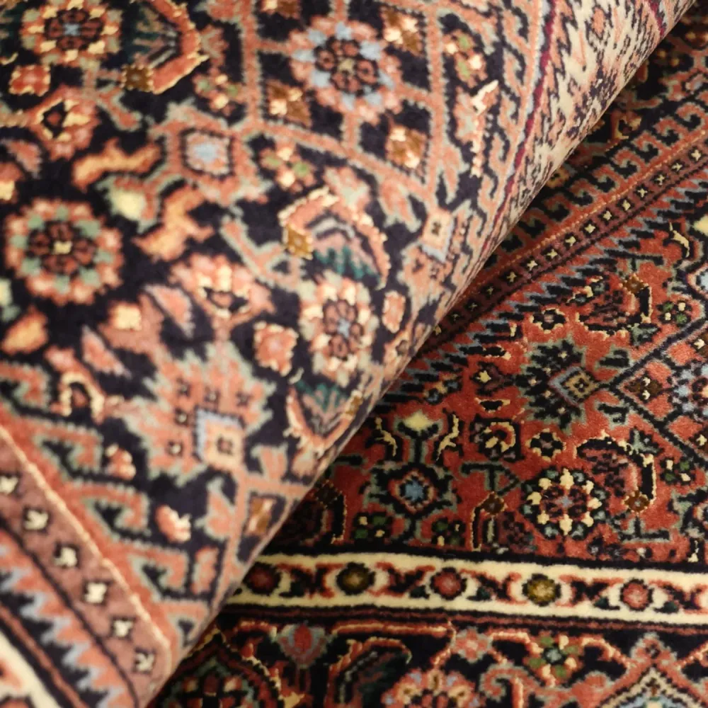 Persisk teppe - Bijar - 134 x 70 cm - mørk beige