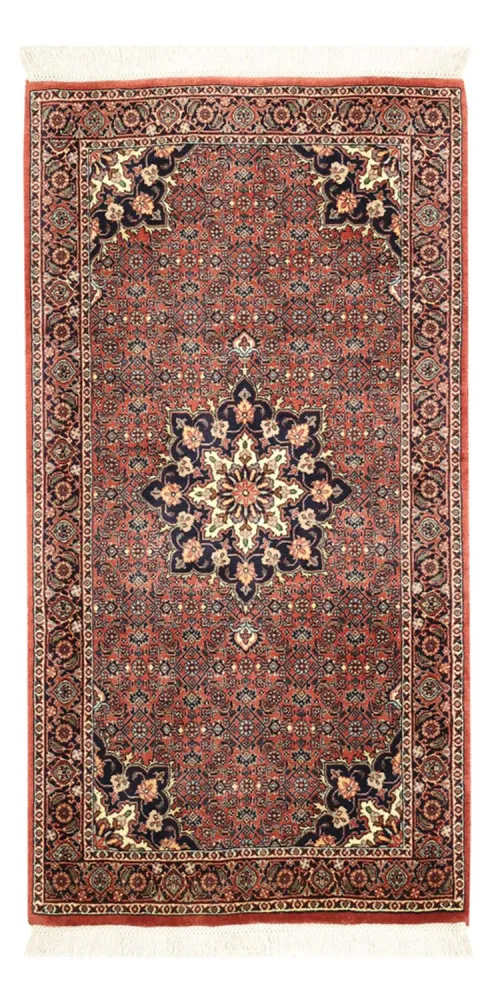 Persisk teppe - Bijar - 135 x 71 cm - rust