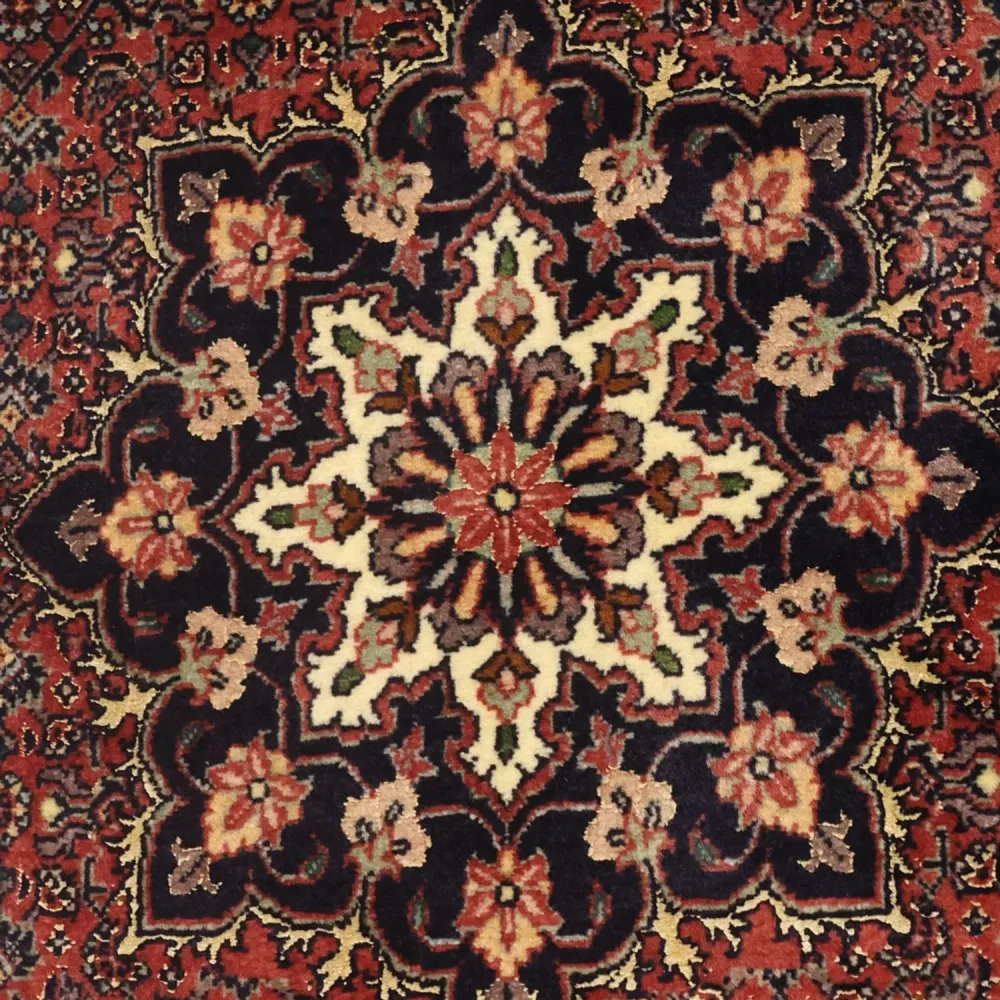Persisk teppe - Bijar - 135 x 71 cm - rust