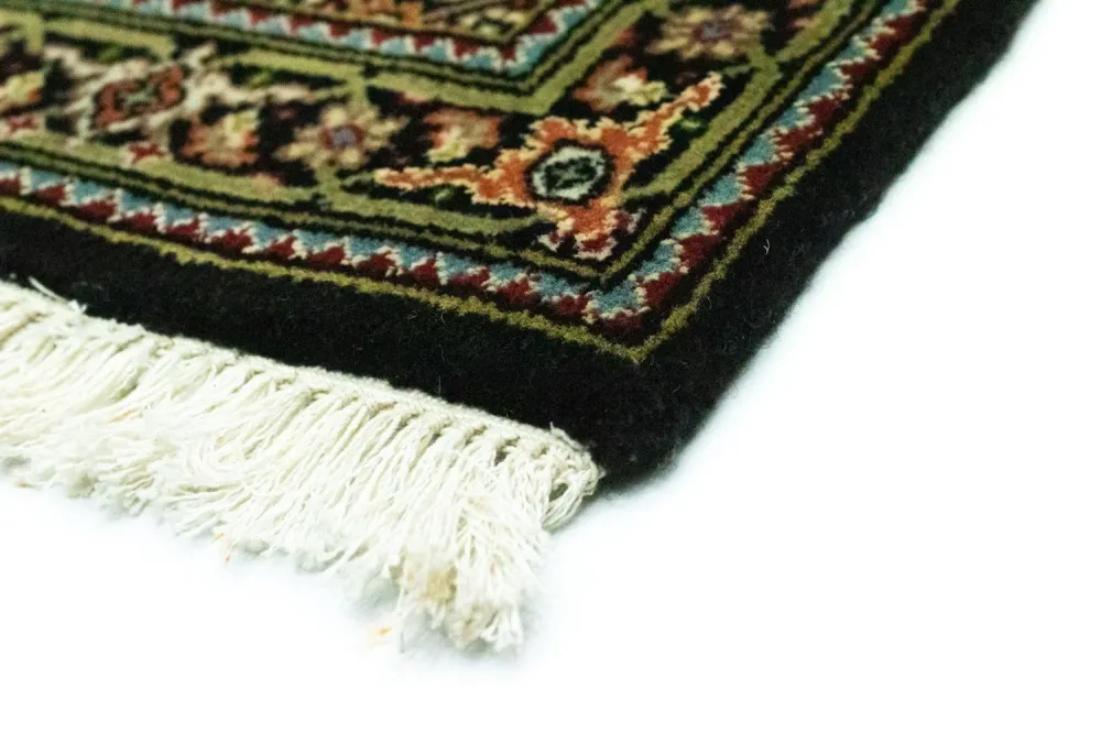 Persisk teppe - Bijar - 135 x 69 cm - svart