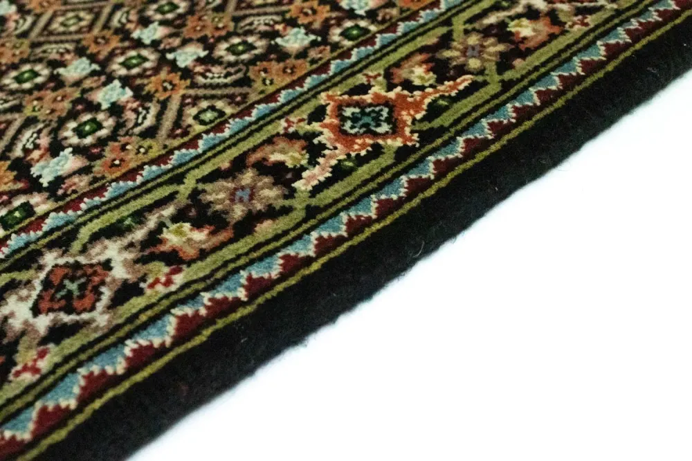 Persisk teppe - Bijar - 135 x 69 cm - svart