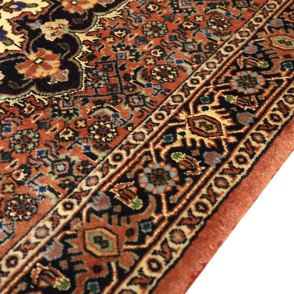 Persisk teppe - Bijar - 136 x 70 cm - mørk beige