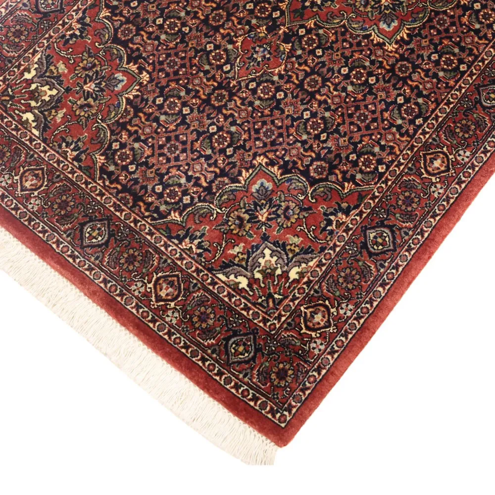 Persisk teppe - Bijar - 136 x 69 cm - mørk beige