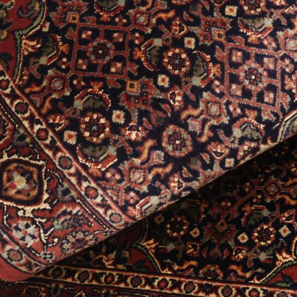 Persisk teppe - Bijar - 136 x 69 cm - mørk beige