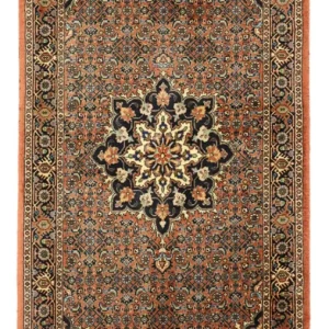 Persisk teppe - Bijar - 136 x 70 cm - mørk beige