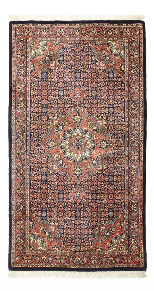 Persisk teppe - Bijar - 136 x 73 cm - mørk beige