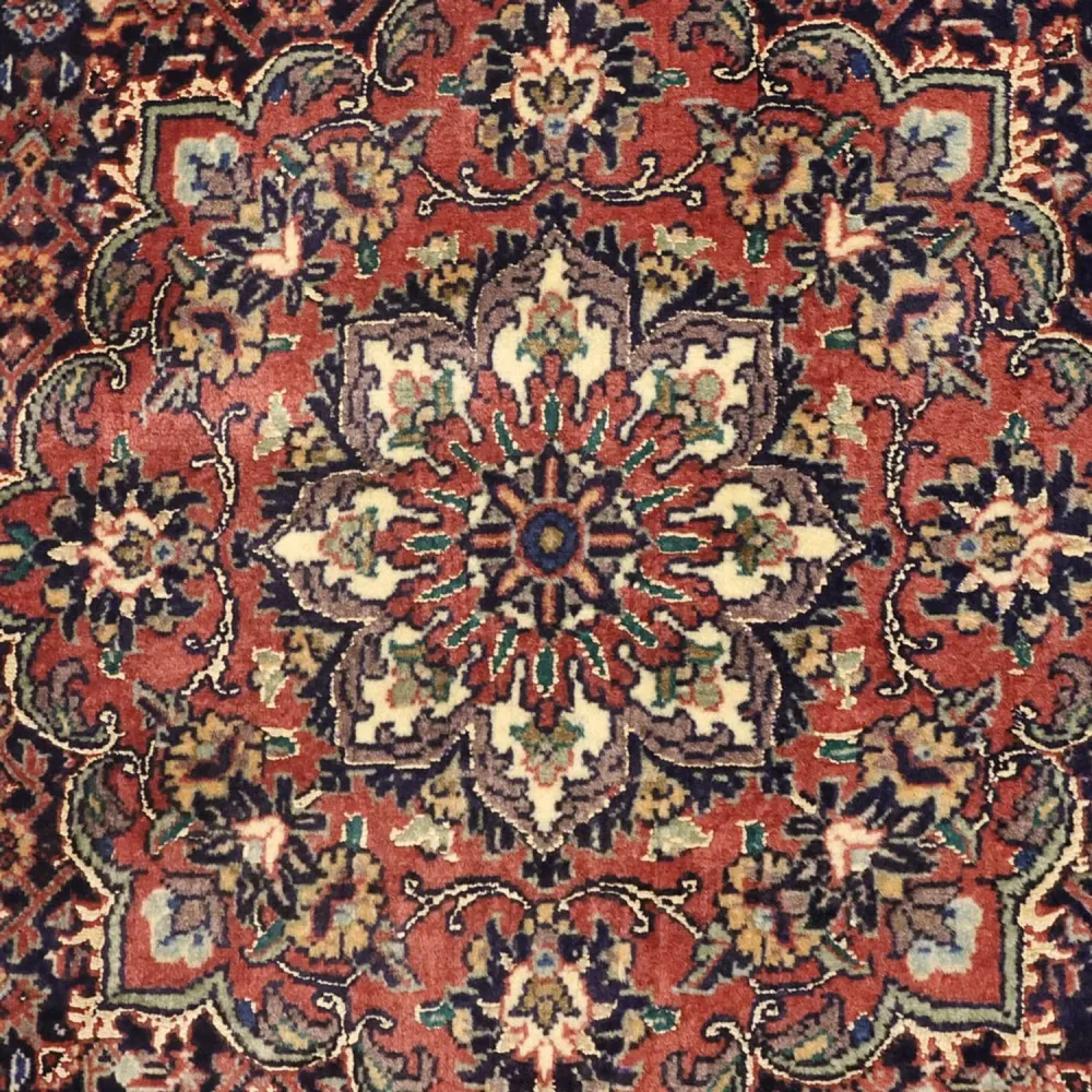Persisk teppe - Bijar - 136 x 73 cm - mørk beige
